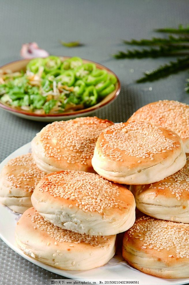吊炉烧饼图片