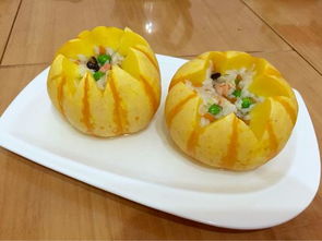 主食之 南瓜盅海鲜饭